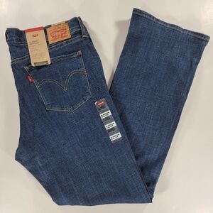 NWT Levis Womens Classic Bootcut Jeans 14 Medium Wash Mid-Rise Stretch NEW 32x32